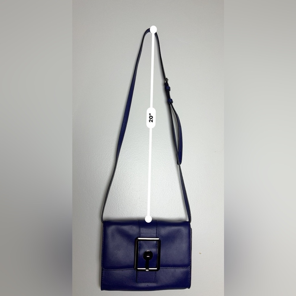 Rebecca Minkoff Navy/Purple Leather Crossbody - Picture 9 of 13